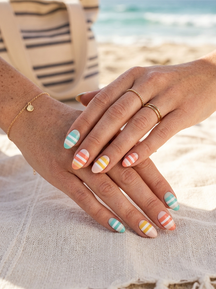 Palm Shadow Nails